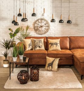 Salony Agata_salon w odcieniach terakoty_3 Terakota – jeden z najmodniejszych odcieni we wnętrzach tego sezonu